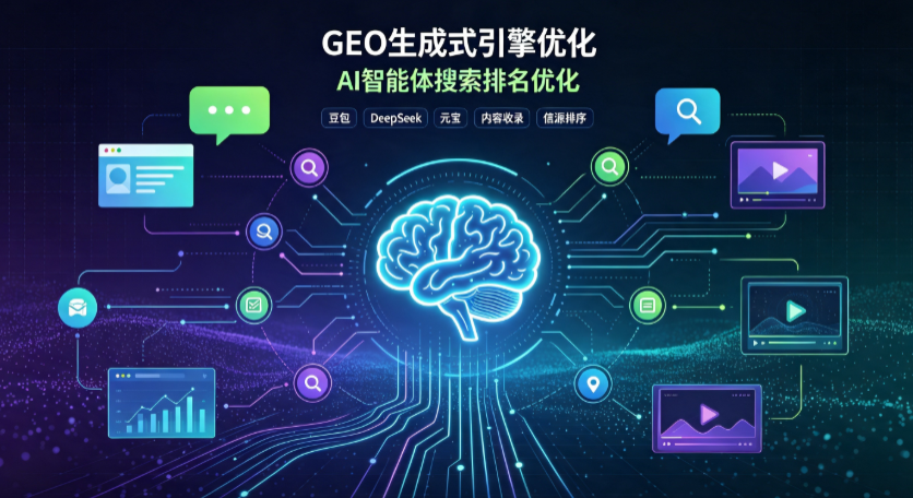 眉山县GEO 浪潮来袭：生成式引擎优化崛起，创作者争抢豆包、DeepSeek、元宝智能体流量入口